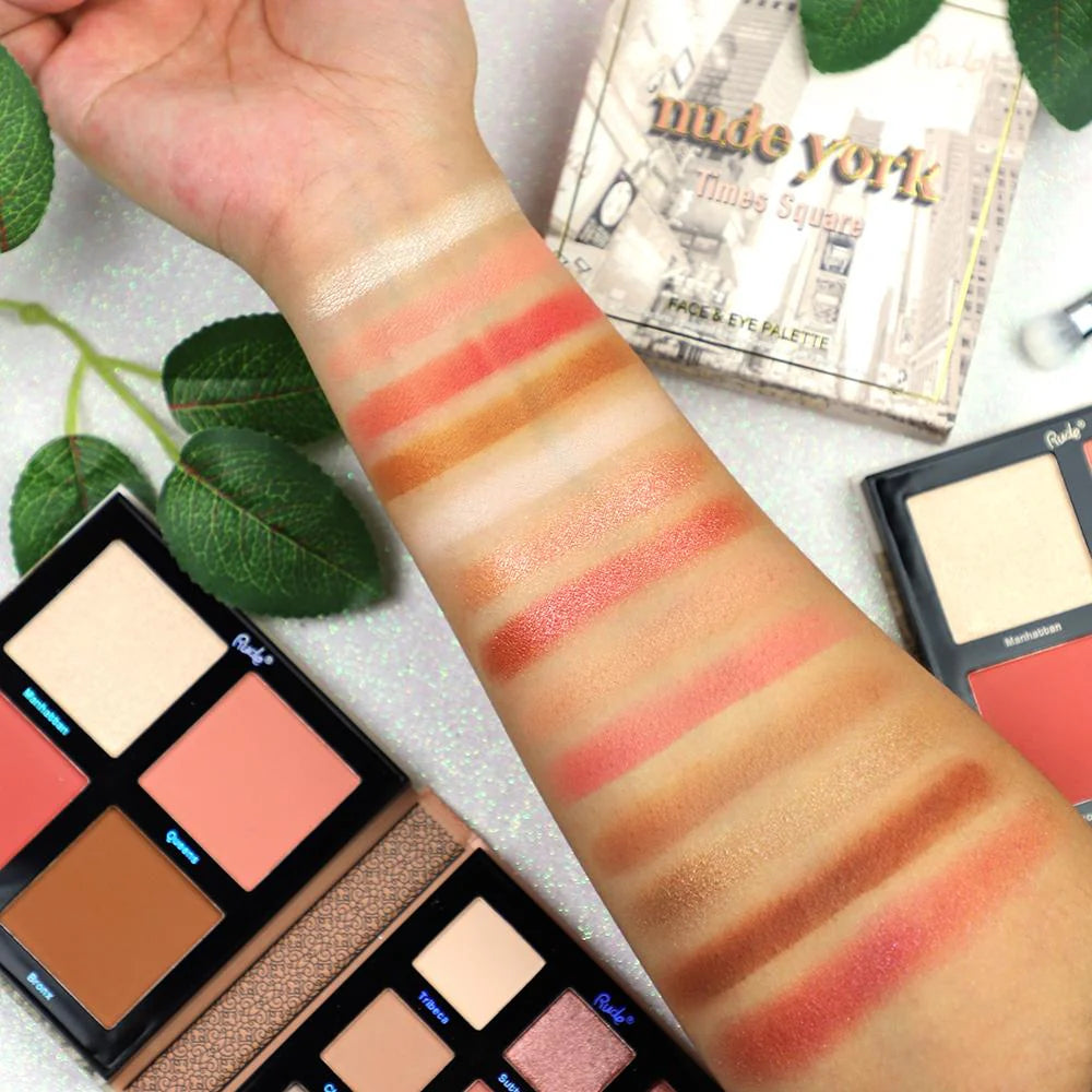 “Nude York” (Face and Eye Palette) - Rude Cosmetics