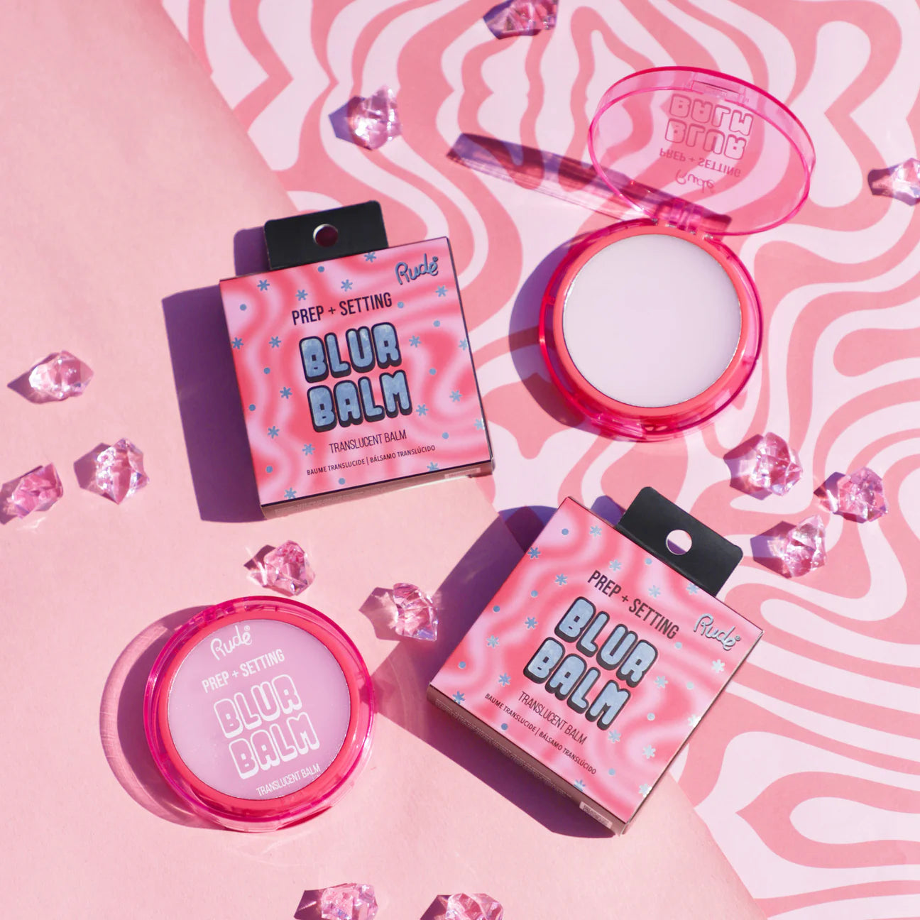 “Blur Balm” (Prep+Setting Translucent Balm) - Rude Cosmetics