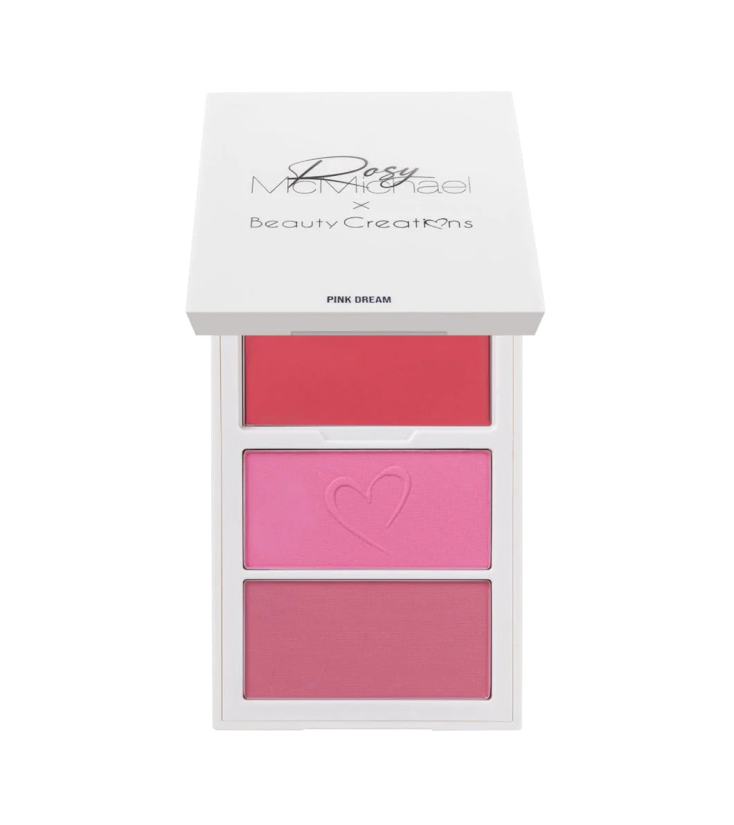 Beauty Creations - Paleta De Rubores Pink Dream Blushes - Rosy McMichael X Beauty Creations Vol 2