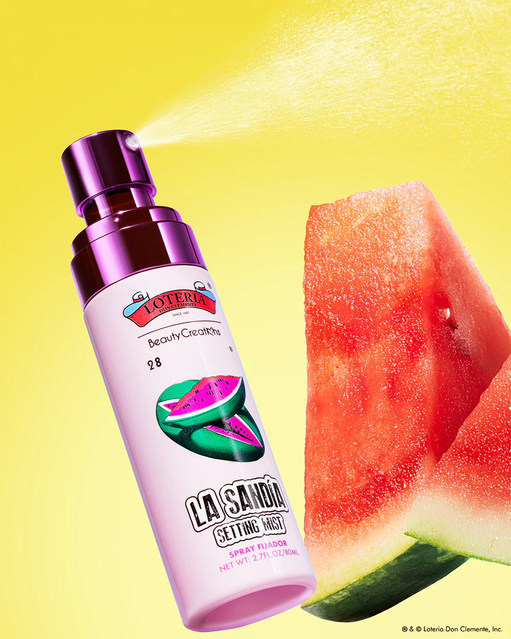 “La Sandia” - Setting Mist - Loteria Don Clemente X Beauty Creations