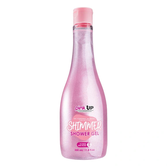 “Shimmer Shower Gel” - Shampoo Corporal con Glitter - Pink UP Cosmetics
