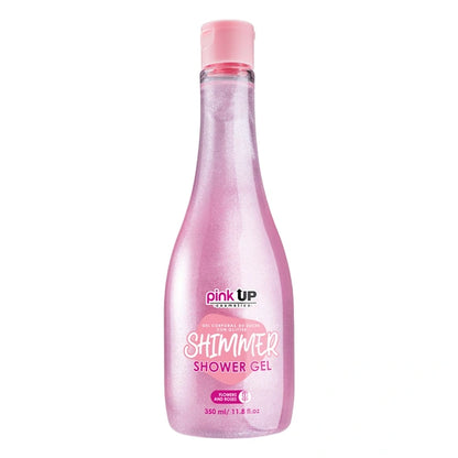 Shimmer Shower Gel - Shampoo Corporal con Glitter - Pink UP Cosmetics