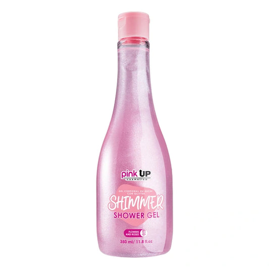 “Shimmer Shower Gel” - Shampoo Corporal con Glitter - Pink UP Cosmetics