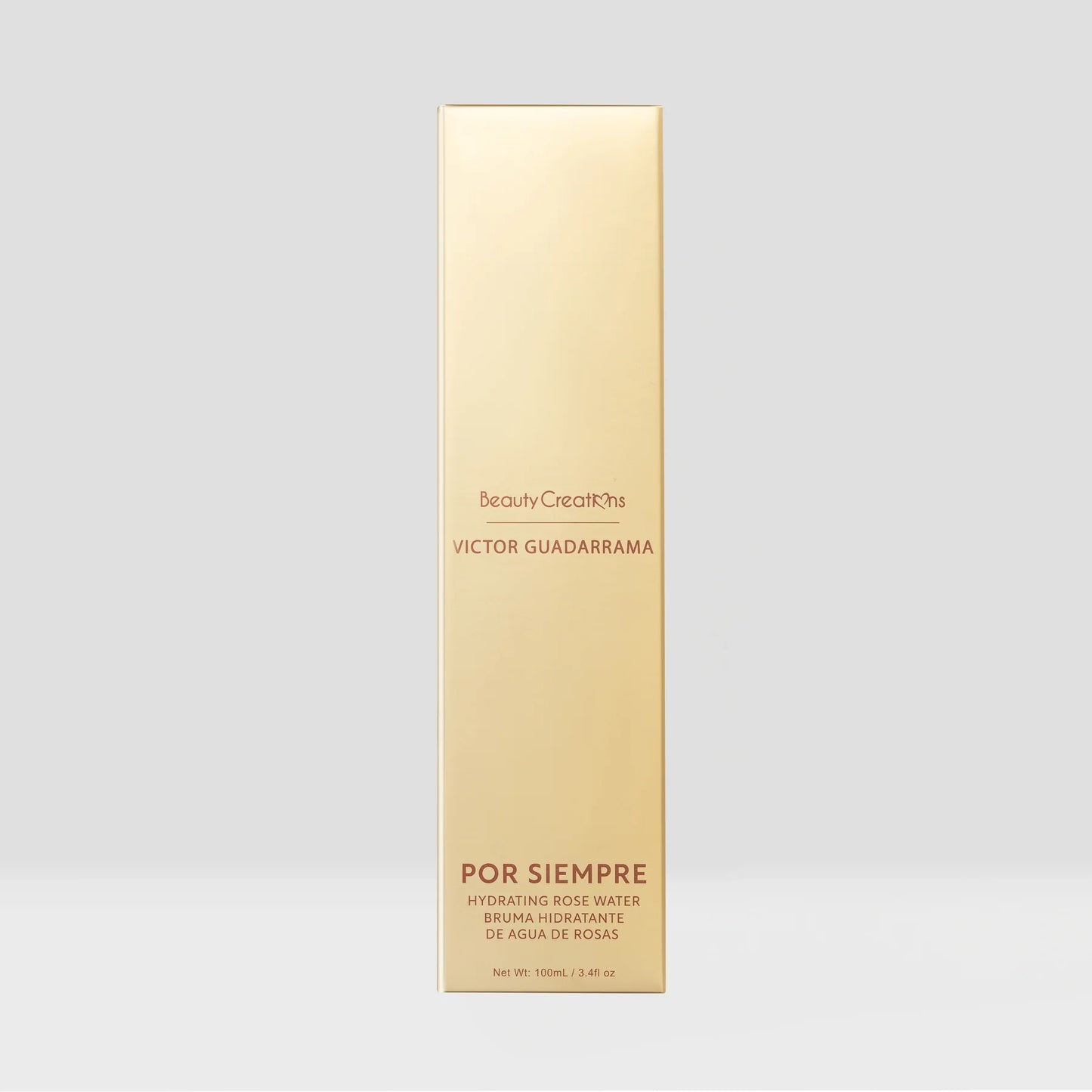 "Por Siempre" - Agua de Rosas Hidratante - Victor Guadarrama X Beauty Creations