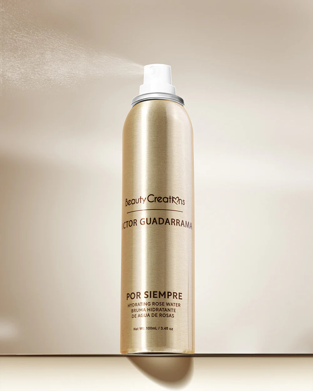 "Por Siempre" - Agua de Rosas Hidratante - Victor Guadarrama X Beauty Creations