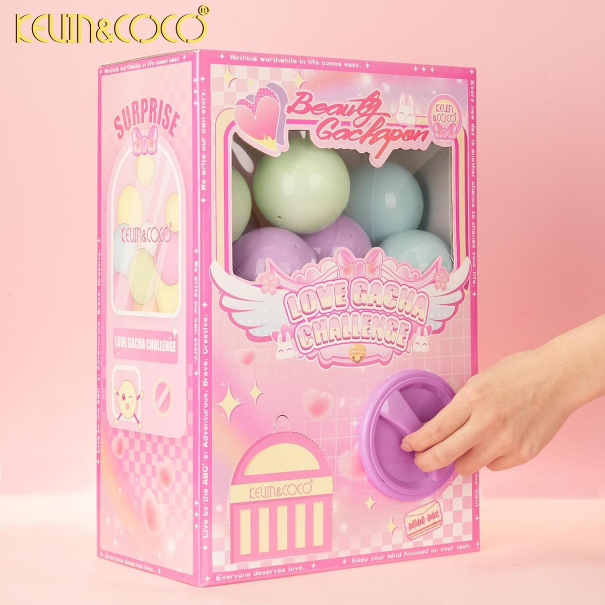 Beauty Gachapon - Dispensador de Sorpresas - Kevin & Coco