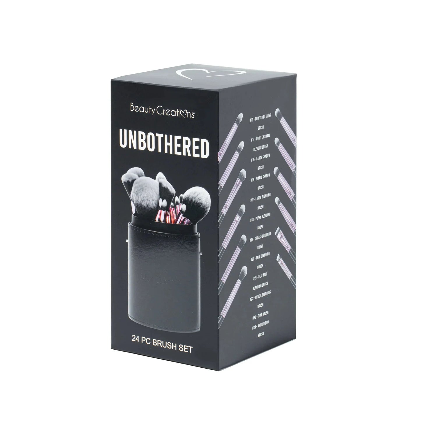 Beauty Creations - Set De Brochas 24 Piezas Unbothered - Set De Brochas