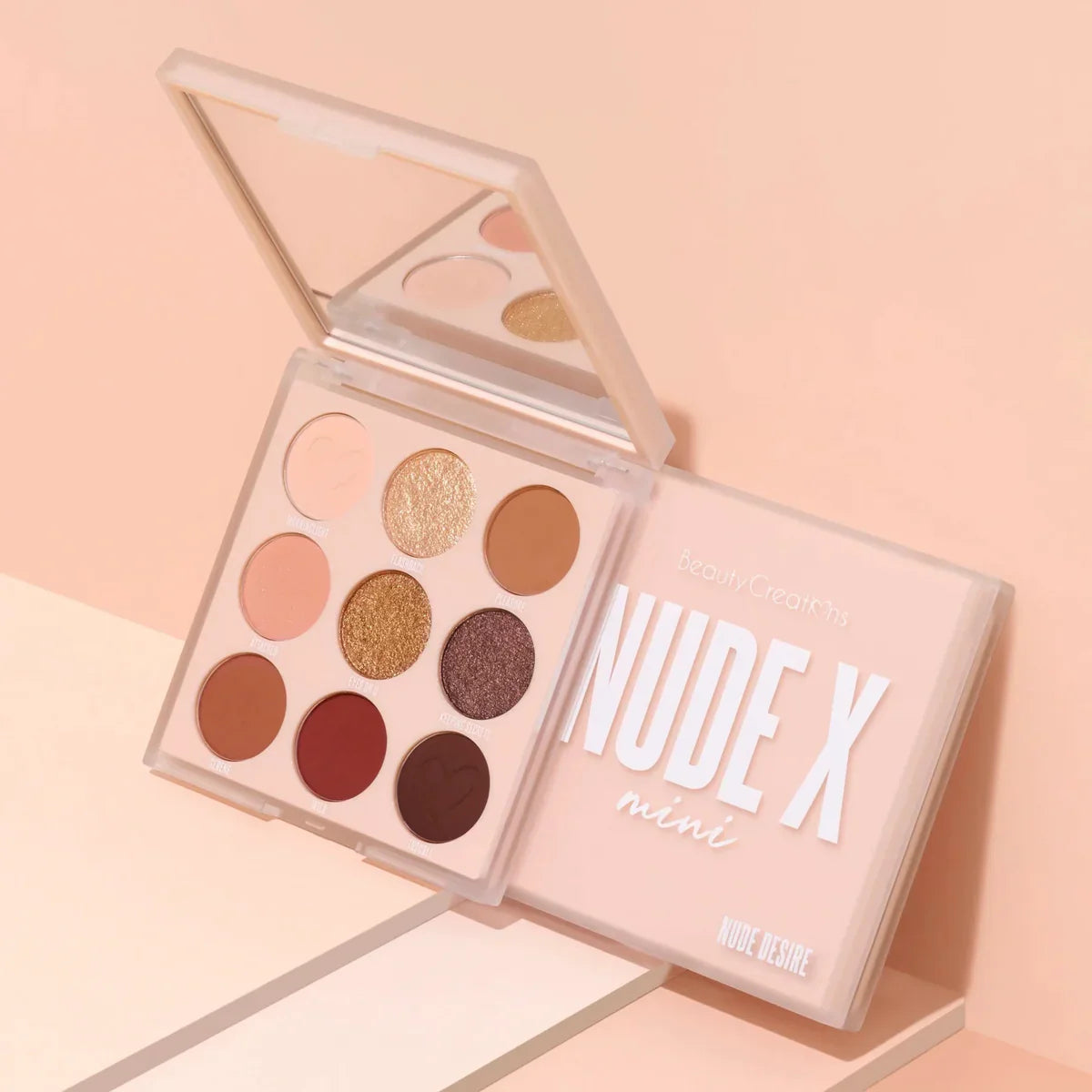 PALETA DE SOMBRAS NUDE X MINI NUDE DESIRE - BEAUTY CREATIONS