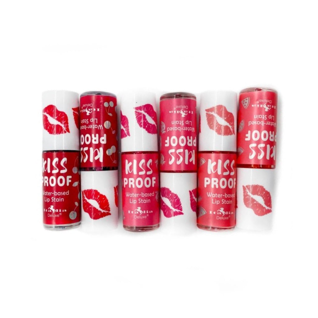 Gama de 6 Kiss Proof Lip Stain Italia Deluxe 176