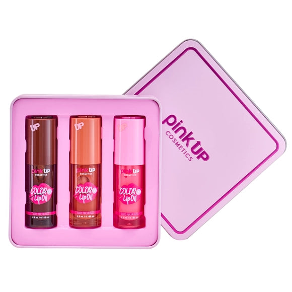 The Sweet Lip Oils - Set de Aceites para Labios - Pink Up Cosmetics