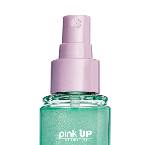 Shimmer Hair + Body Mist -  Fragancia con Destellos - Pink UP Cosmetics
